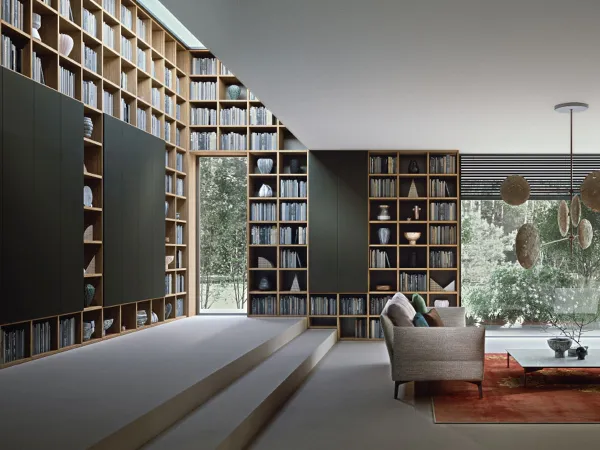 Bibliothèque Selecta à l'échelle domestique