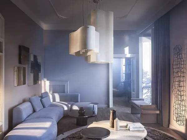 Nuvola di Baxter: illuminazione Made in Italy