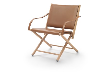 The Lauren folding armchair by Flexform
