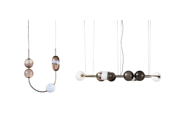Satellite Lamp Baxter | Murano Glass Spheres | Studiopepe Design