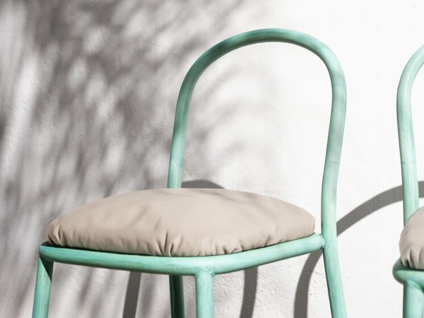 Mati Chair Baxter | Verdigris Acid-Treated Copper | Paola Navone Design