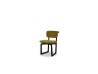 Stig Chair Baxter | Wengé-Stained Ash Sled Base and Leather | Roberto Lazzeroni Design