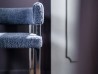 Chaise T Chair Baxter | Dossier en T et Pieds en Aluminium | Design Federico Peri