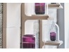 Hugo Modular Bookcase Baxter | Wall-Mounted Concrete | Draga & Aurel Design