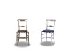 Silla Agadir Baxter | Aluminio Fundido y Piel Trenzada | Diseño Paola Navone