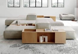 Double sided sofas: how to furnish the centre of the room
